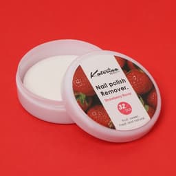 Салфетки для снятия лака, гель-лака, аромат клубники, 32 шт.