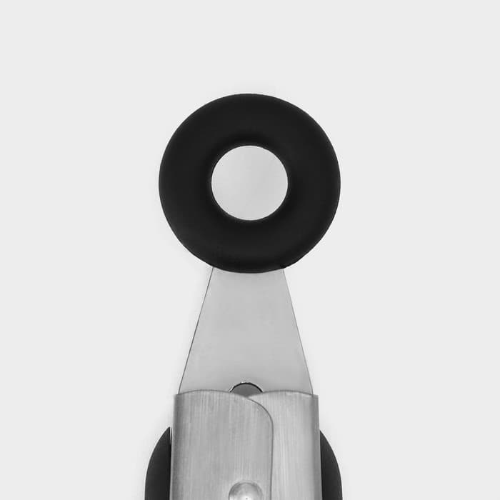 Набор сковородок Magistro Rock Stone, 3 предмета: d=22/26 см, кухонные щипцы, антипригарное покрытие, индукция, чёрный