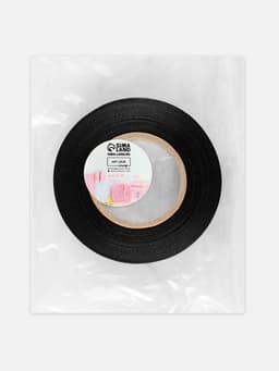 Размерник сатиновый, XS, 1000 шт., 12 мм, 30 м, чёрный