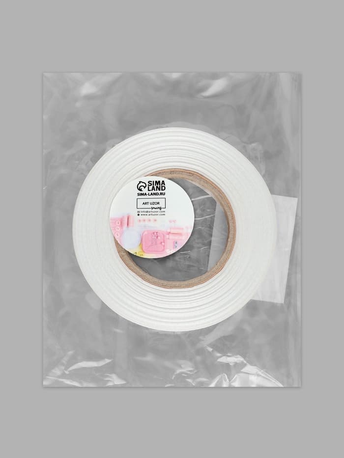 Размерник сатиновый, S, 1000 шт., 12 мм, 30 м, белый