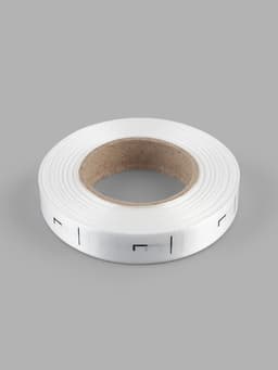 Размерник сатиновый, L, 1000 шт., 12 мм, 30 м, белый