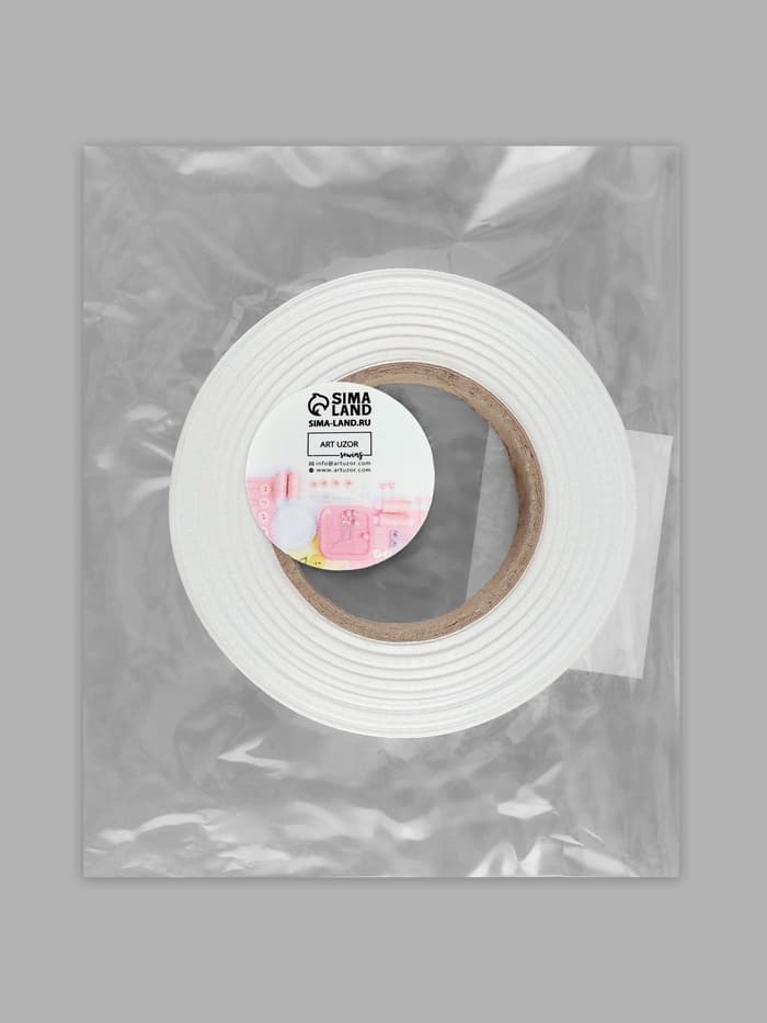 Размерник сатиновый, L, 1000 шт., 12 мм, 30 м, белый