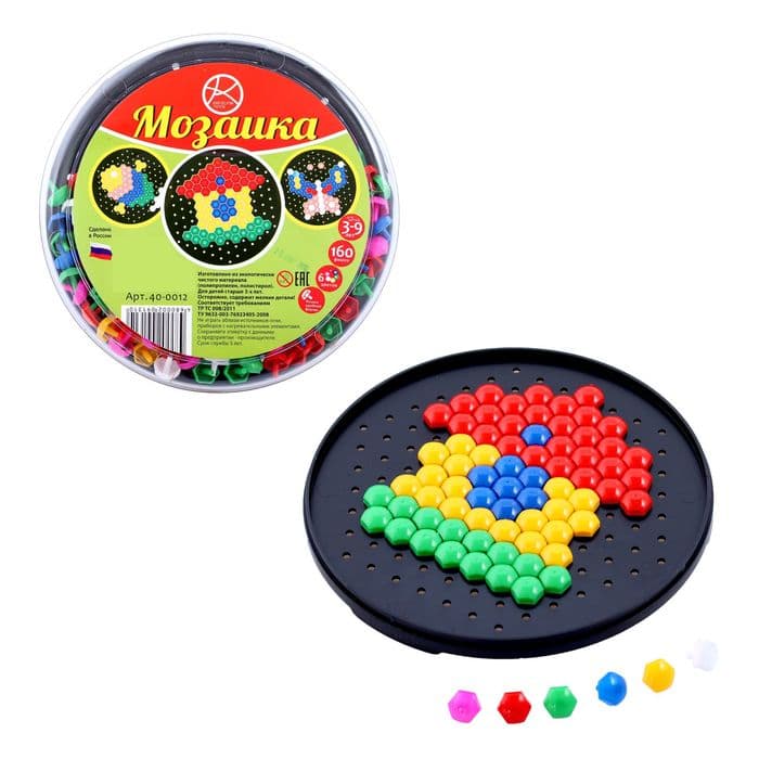 Мозаика круглая Интернет Проекты, 160 элементов Каролина «