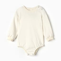 Свитшот - комбинезон детский MINAKU, рост 56-62 см, экрю