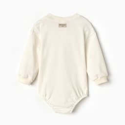 Свитшот - комбинезон детский MINAKU, рост 56-62 см, экрю