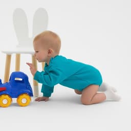 Свитшот - комбинезон детский MINAKU, рост 80-86 см, изумрудный