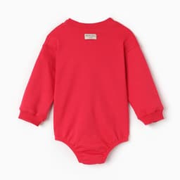 Свитшот - комбинезон детский MINAKU, рост 56-62 см, цвет малиновый