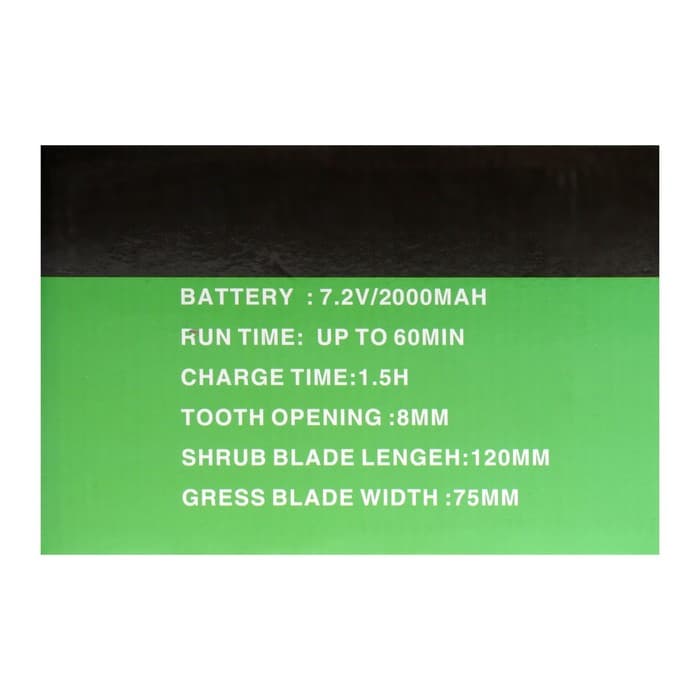 Ножницы-кусторез аккумуляторные ТУНДРА, телескопическая рукоятка, 7.2 В, 1.3 Ач, Li-ion