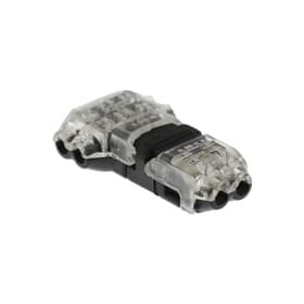 Клемма Т-образная, прокалывающий тип, под два провода 0.5-0.75 мм2, чёрный, набор 5 шт.