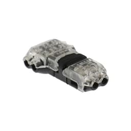 Клемма Т-образная, прокалывающий тип, под два провода 0.5-0.75 мм2, чёрный, набор 5 шт.