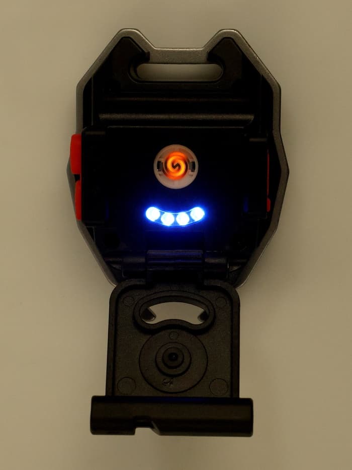 Светильник автономный, мини, 4 Вт, 400 мАч, IP65, 1000 Лм, 6500К, пластик