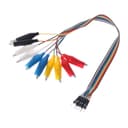 Провод-тестер с зажимом, 30 см, R=9, набор 10 шт.