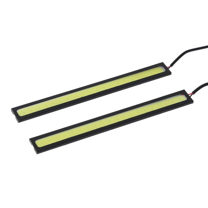 Дневные ходовые огни, 12 В, 6 Вт, DRL-14 см, провод 80 см, набор 2 шт.