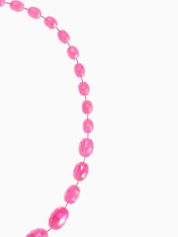 Бусы «Классика» овалы на увеличение, радужно-малиновые, 45 см