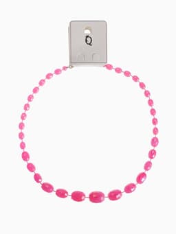 Бусы «Классика» овалы на увеличение, радужно-малиновые, 45 см