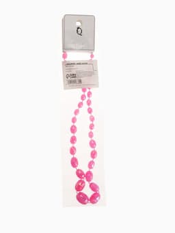 Бусы «Классика» овалы на увеличение, радужно-малиновые, 45 см