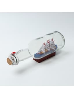 Корабль в бутылке «Путешествие», фигурка, 22×8 см