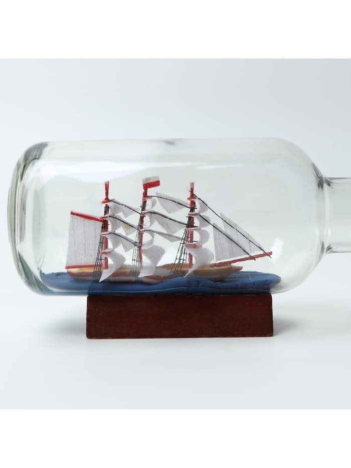 Корабль в бутылке «Путешествие», фигурка, 22×8 см