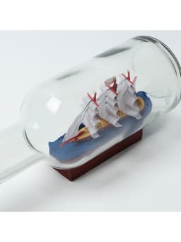 Корабль в бутылке «Путешествие», фигурка, 22×8 см