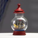 Корабль в бутылке «Лампа», фигурка, 14×8 см