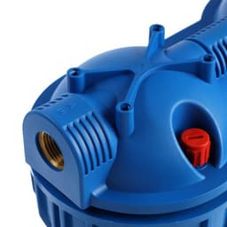 Корпус для фильтра ZEIN, 10SL, 1/2", двойной, для холодной воды, ключ, крепление, прозрачный