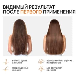 Бальзам для волос с экстрактом ромашки и корицы, интенсивное питание, 300 мл, ECO LAB by URAL LAB