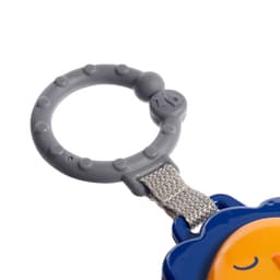 Музыкальная подвеска Крошка Я «Весёлые зверята: Лев», ручка для крепления, звуковые эффекты