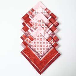Платок носовой мужской, 28×28 см, набор 6 шт., ситец 100 г/м, хлопок 100%, МИКС