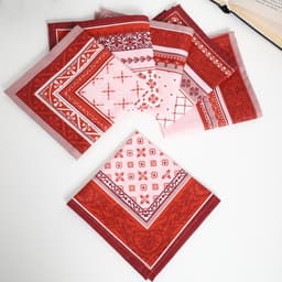 Платок носовой мужской, 28×28 см, набор 6 шт., ситец 100 г/м, хлопок 100%, МИКС