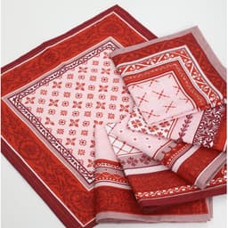 Платок носовой мужской, 28×28 см, набор 6 шт., ситец 100 г/м, хлопок 100%, МИКС