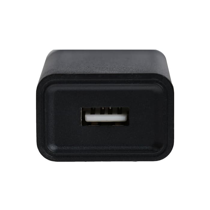 Сетевое зарядное устройство GQ-1, USB, 2.4 А, чёрное
