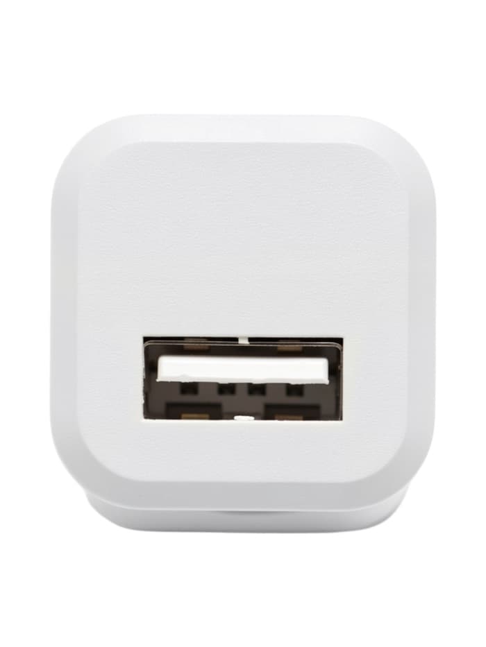 Сетевое зарядное устройство GQ-2, USB, 1 А, белое