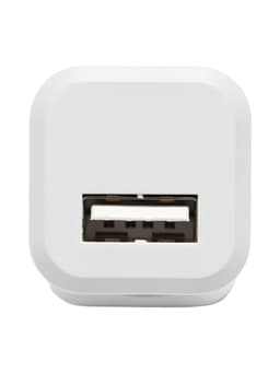 Сетевое зарядное устройство GQ-2, USB, 1 А, белое