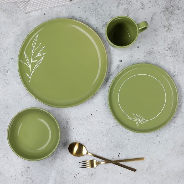 Тарелка керамическая «Олива», 26.5 см, Dolce Ceramo