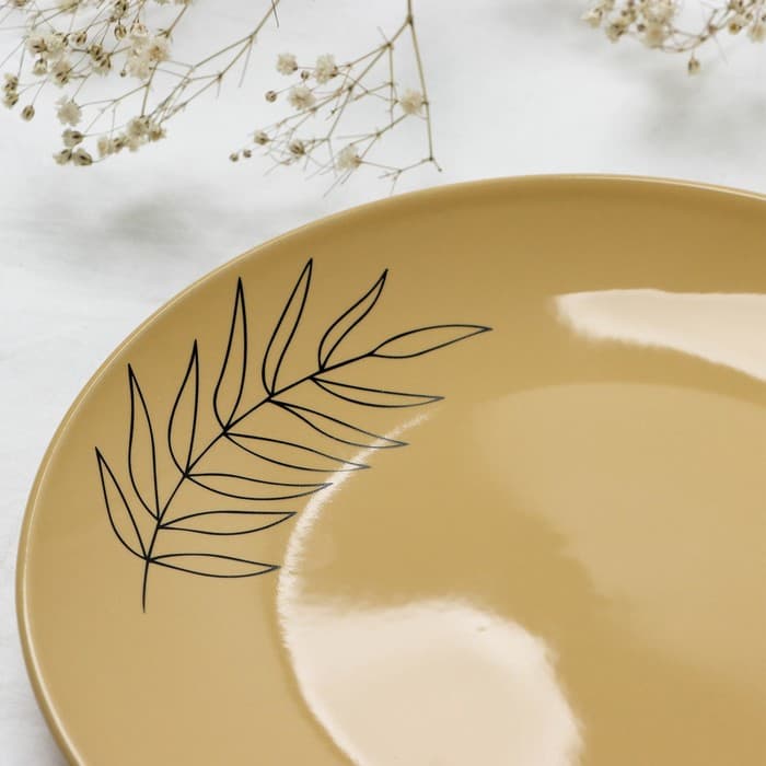 Тарелка керамическая «Стиль», 21 см, Dolce Ceramo