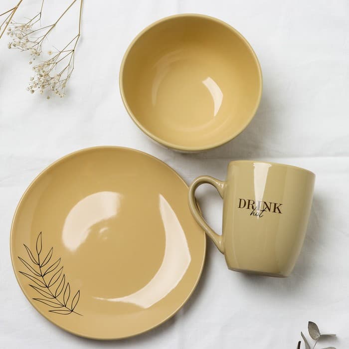 Тарелка керамическая «Стиль», 21 см, Dolce Ceramo