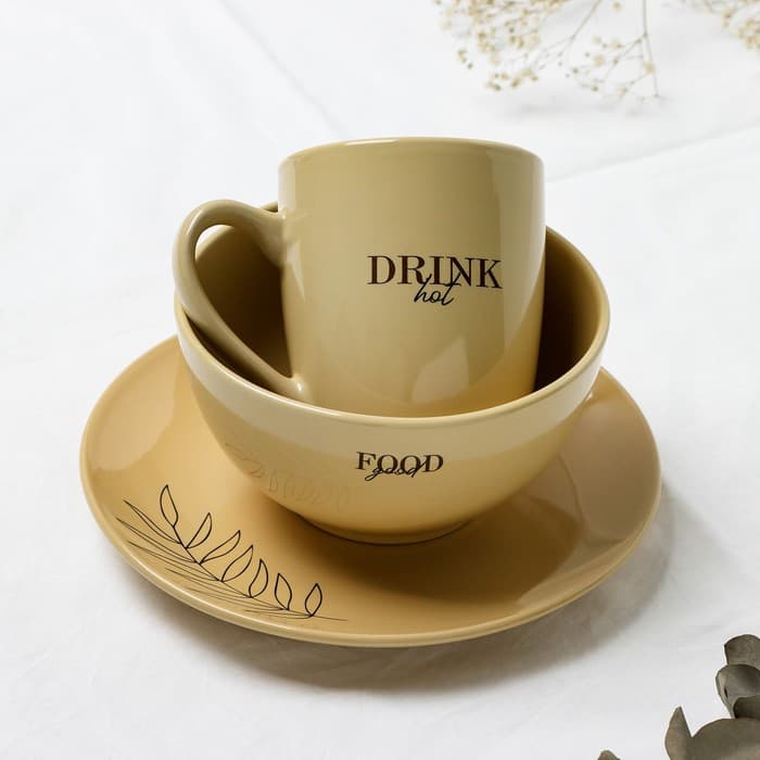 Тарелка керамическая «Стиль», 21 см, Dolce Ceramo