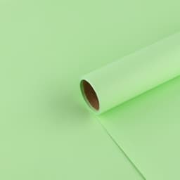 Плёнка для цветов упаковочная матовая «Свежая мята», 0.5×8 м