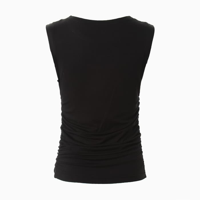 Майка женская MINAKU: Basic line, размер 42, чёрная