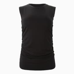 Майка женская MINAKU: Basic line, размер 42, чёрная