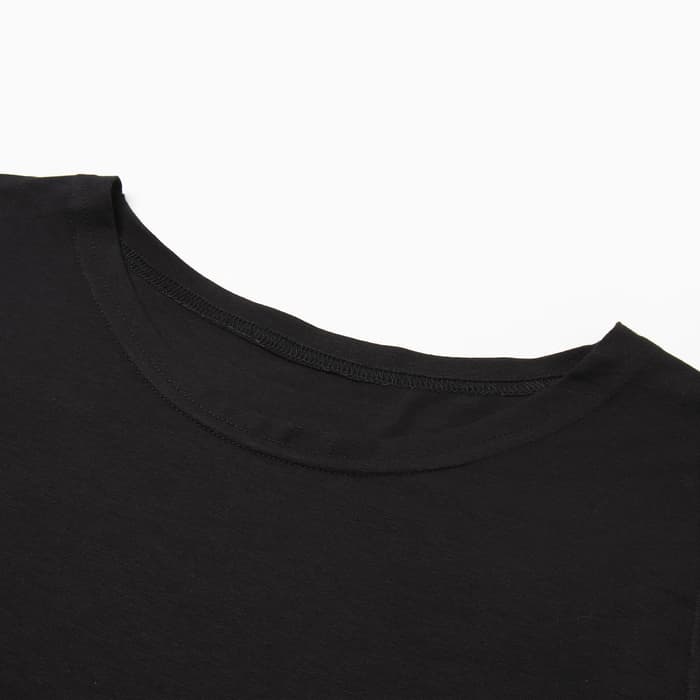 Майка женская MINAKU: Basic line, размер 46, чёрная