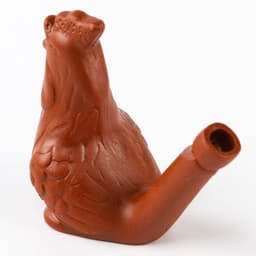 Свистулька керамическая «Петушок», для росписи 3.5×6.5×6.2 см