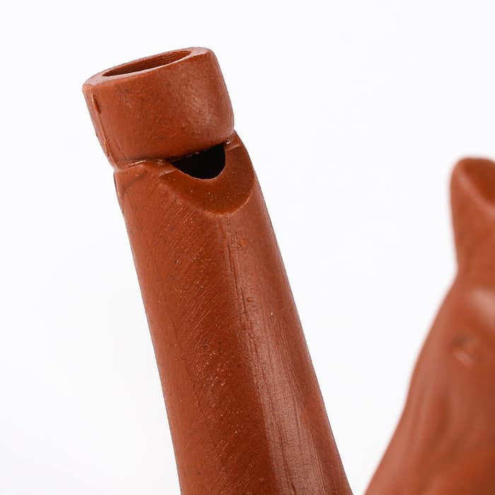 Свистулька керамическая «Петушок», для росписи 3.5×6.5×6.2 см