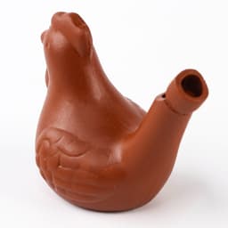 Свистулька керамическая «Курочка», для росписи 3.5×6.5×6 см