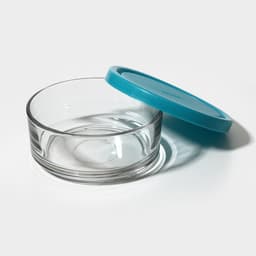 Контейнер для хранения продуктов ABAN, 400 мл, стекло, МИКС