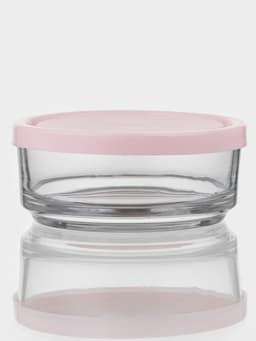 Контейнер для хранения продуктов ABAN, 400 мл, стекло, МИКС