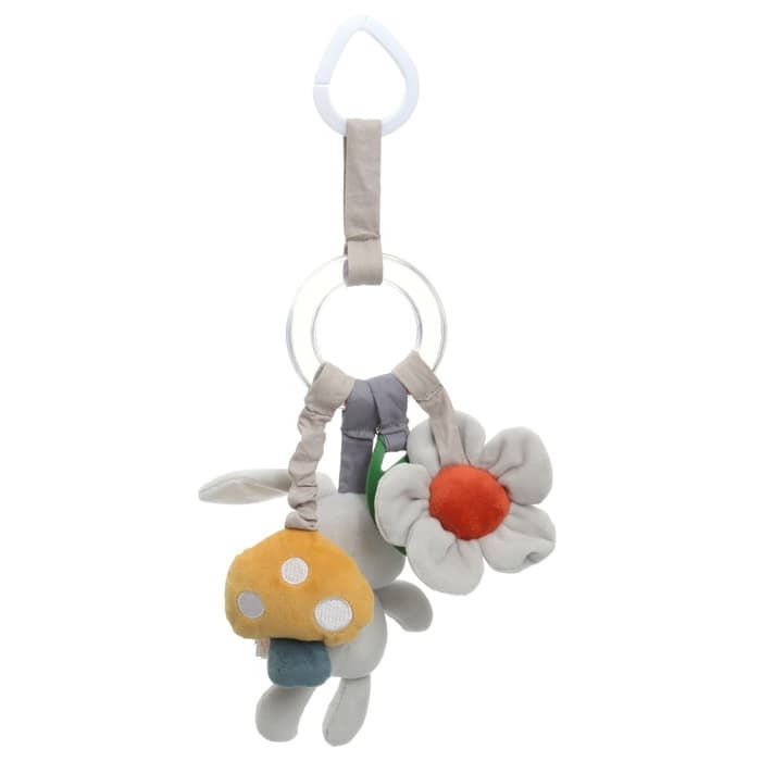 Подвеска - погремушка Крошка Я «Зайка Бонни», прорез, пищалка, шуршалка, на кроватку, коляску