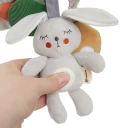 Подвеска - погремушка Крошка Я «Зайка Бонни», прорез, пищалка, шуршалка, на кроватку, коляску