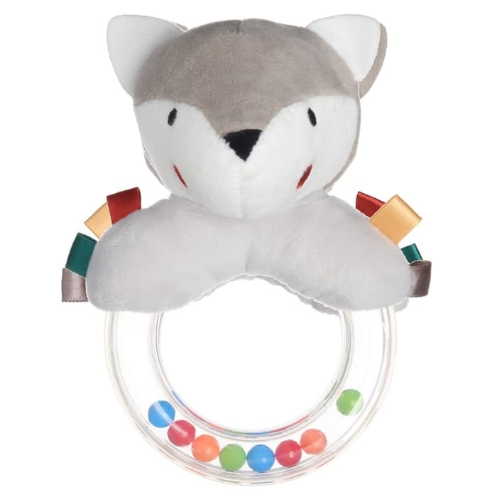 Погремушка Крошка Я «Волчонок Тиша», от 3 мес.