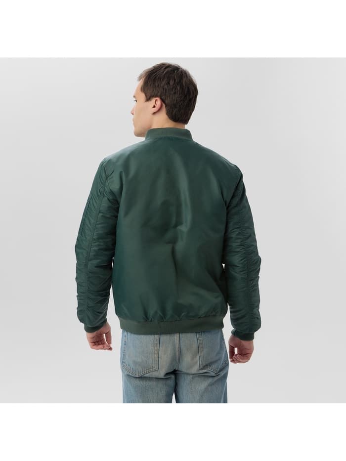 Бомбер мужской на молнии MIST, размер 48, хаки